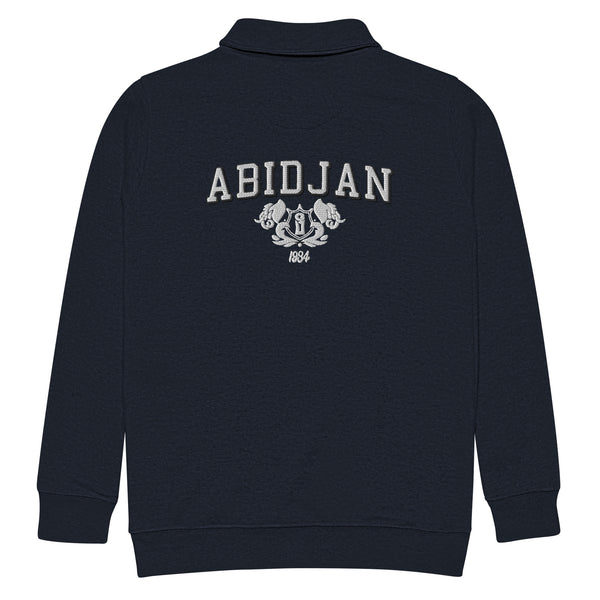 Abidjan Heritage fleece pullover